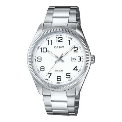 Afbeelding van Casio Horloge, Heren, Maat: One Size, Silberfarben