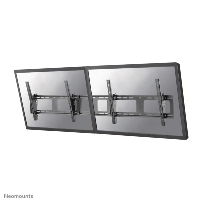 Afbeelding van Neomounts NS WMB200BLACK is een menu board wandsteun voor schermen tot 52&quot;
