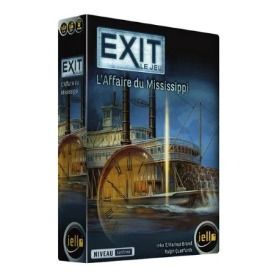 Image de Jeu d’ambiance Iello Exit L&#039;Affaire du Mississippi