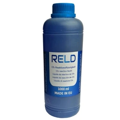 Afbeelding van RELD Cilinderafdichting, CO2 lektester, vloeistof, universeel, voor alle auto&#039;s en motorfietsen, lektester Rapid Engine Leak Detector 500 tests, 1000 ml, 1 l