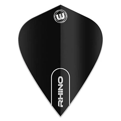 Afbeelding van WINMAU Rhino Kite Zwart Dartvluchten 1 set per pakket van elke flight (3 in totaal)