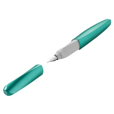 Afbeelding van Pelikan Twist Cold Alaska M vulpen voor rechts en linkshandigen
