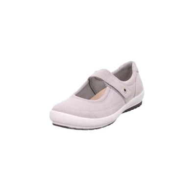 Afbeelding van Legero Ballerina&#039;s met enkelbandjes, Dames, Maat: 38, Grey Veloursleer