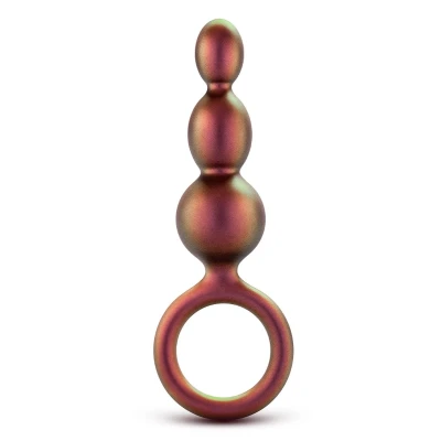 Afbeelding van Anal Adventures Matrix Beaded Loop Anaal Plug Koper