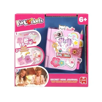 Afbeelding van Funlockets My Mini Secrets Journal personaliseerbaar! Vind sleutels en ontdek mysteries; meer dan 15 verrassingen binnen! Creatief speelgoed, kind, schrijfwaren, meisjes, vanaf 6 jaar