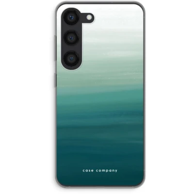 Afbeelding van Case Company® hoesje geschikt voor Samsung Galaxy S23 Ocean Soft Cover Telefoonhoesje Bescherming aan alle Kanten en Schermrand