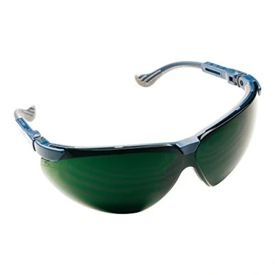 Afbeelding van HONEYWELL XC veiligheidsbril met blauw frame en IR 5.0 lens 1011020