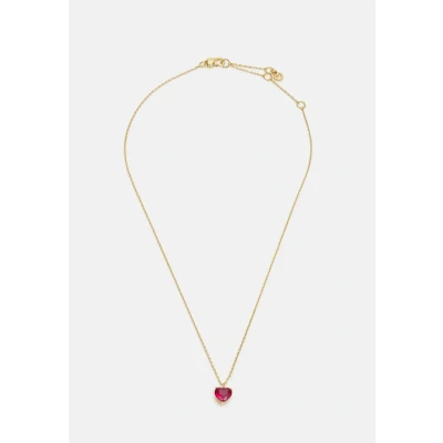 Afbeelding van kate spade new york JULY Heart Pendant Ketting, Dames, Maat: One Size, Red
