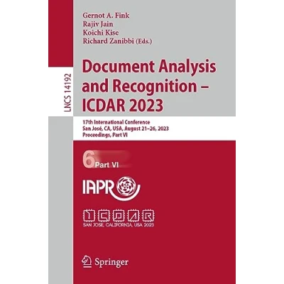 Afbeelding van Lecture Notes in Computer Science Document Analysis and Recognition ICDAR 2023