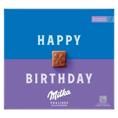 Afbeelding van Milka Happy Birthday Pralines 110 gram