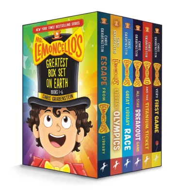 Afbeelding van Mr. Lemoncello&#039;s Library Greatest Box Set on Earth: Books 1 6