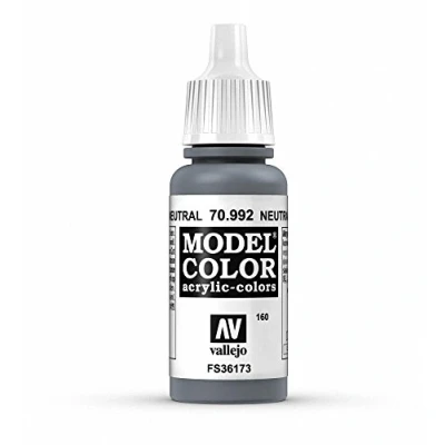 Afbeelding van Vallejo Acrylverf voor modelbouw, 17 ml, neutraal grijs