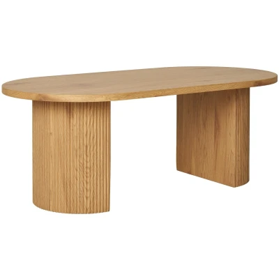 Afbeelding van House Nordic Boavista Ovale Salontafel Eiken
