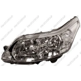 Afbeelding van PRASCO CI4254904 Koplampen Links H7, H1 Met regelmotor voor LWR CITROËN: C4 II Hatchback, I Coupe