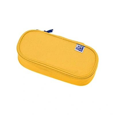 Afbeelding van Oxford Duurzame polyester etui ovaal geel