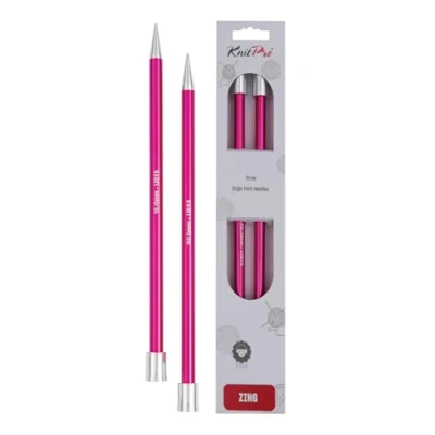Afbeelding van KnitPro Zing breinaalden 40cm 10.00mm 3st