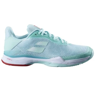 Afbeelding van Babolat JET TERE Tennisschoenen voor alle ondergronden, Dames, Maat: 40, Weiss flieder Mesh