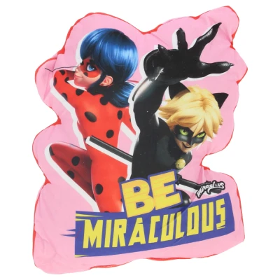Afbeelding van Miraculous Ladybug Kussen Gevormd Velour 5407007988020
