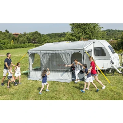 Afbeelding van Fiamma CaravanStore XL Zip Privacy Room 310 Voortent Grijs Luifels Accessoires