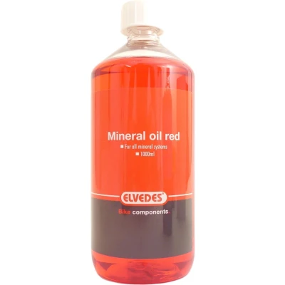Afbeelding van Mineraalolie Elvedes universeel rood (1 liter)