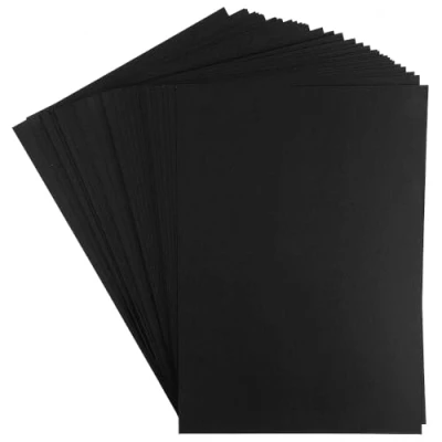 Afbeelding van 50 hoogwaardige dozen DIN A4 (zwart 220 g/m²