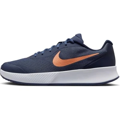 Afbeelding van Nike Performance Vapor LITE 3 CLAY Tennisschoenen voor kleibanen, Heren, Maat: 42, Thunder blue/marakesh/obsidian Textiel/ synthetisch