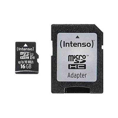 Afbeelding van Intenso 3433470 16GB Micro SDHC UHS Class 10 flashgeheugen