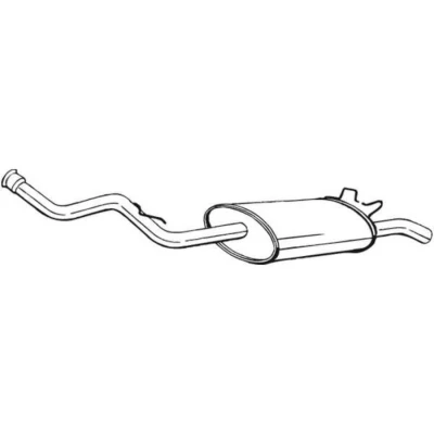 Image de Silencieux arrière bosal 190 139