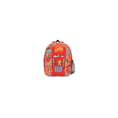 Afbeelding van Disney Cars jongens kleuter rugzak lightning Mc Queen 3D rood