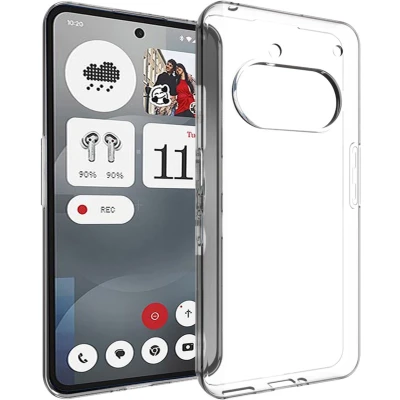 Afbeelding van Accezz Clear Backcover voor de Nothing Phone (3a) Transparant