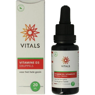 Afbeelding van Vitals Vitamine D3 Druppels
