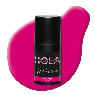 Afbeelding van Gellak #002 Pinky 10ml roze Gelnagellak Hola