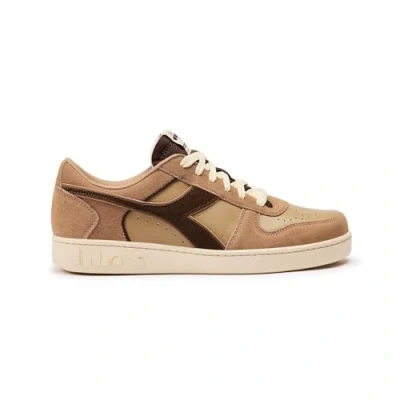 Afbeelding van Diadora Magic Basket Unisex Sneakers laag, Maat: 45, Beige croissant Leer
