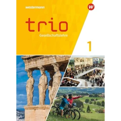 Afbeelding van Trio Gesellschaftslehre 1. Schulbuch. Für Gesamtschulen in Hessen