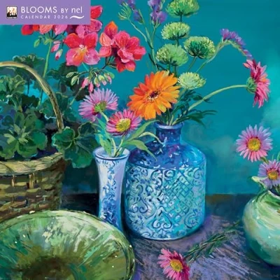 Afbeelding van Blooms by Nel Whatmore Wall Calendar 2026 (Art Calendar)