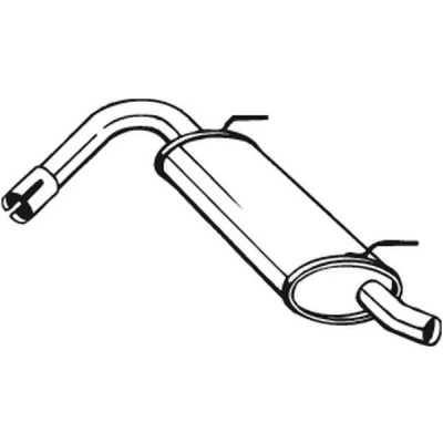 Afbeelding van Bosal Achterdemper 148 135