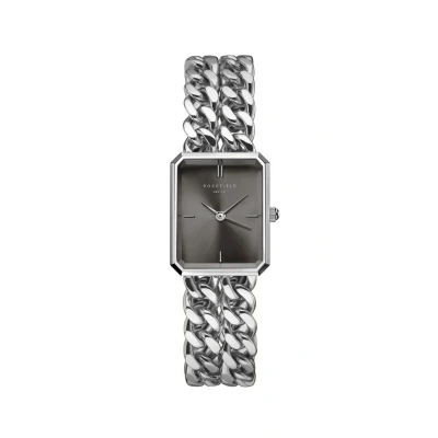 Afbeelding van Rosefield dames Octagon XS Studio horloge SGSSS O78 in de kleur Zilver