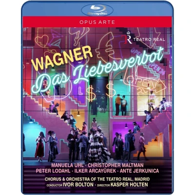 Afbeelding van Teatro Real Choir &amp; Orchestra, Ivor Bolton Wagner: Das Liebesverbot (Blu ray)