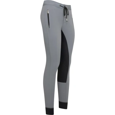 Afbeelding van Euro Star Rijbroek Athleisuremen Full Grip 54 Titanium