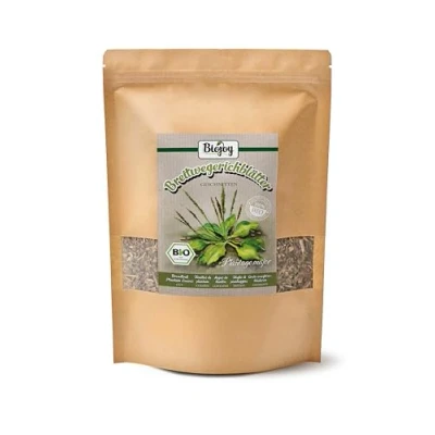 Afbeelding van Biojoy Biologische weegbree bladeren (250 g), gedroogd en gesneden, thee (Plantago major)