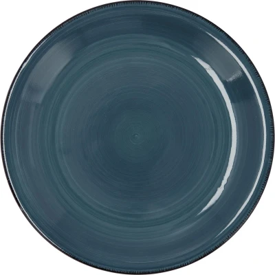 Afbeelding van Eetbord Quid Zafiro Vita Blauw Keramisch Ø 27 cm (12 Stuks)