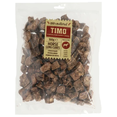 Afbeelding van Timo Longen Hondensnacks Paard 500 g Vanaf &gt;3 Maanden