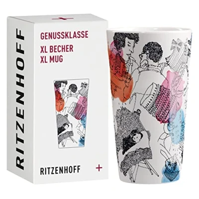 Afbeelding van Kaffeebecher XL Genussklasse 525 ml