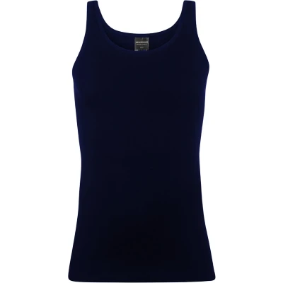 Afbeelding van Schiesser Original Feinripp Heren Onderhemd Navy Maat M
