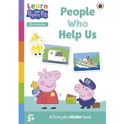Afbeelding van Learn with Peppa Peppa: People Who Help Us Sticker activity book
