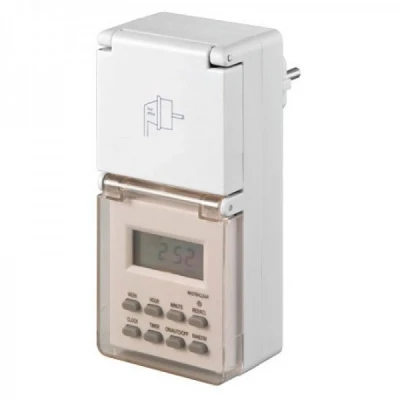 Afbeelding van Timer 24 uur digitaal voor buiten met instelling