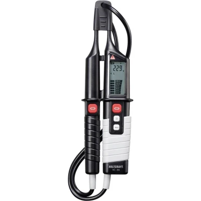 Afbeelding van VOLTCRAFT VC 64 Tweepolige spanningstester CAT III 1000 V, IV 600 V Akoestisch, LCD, LED