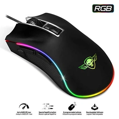 Image de Souris gaming Spirit Of Gamer PRO M6 RGB Noire