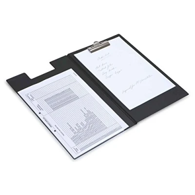 Afbeelding van Rapesco CD1L00B2 klembord, opvouwbaar, hoge capaciteit, A4, zwart