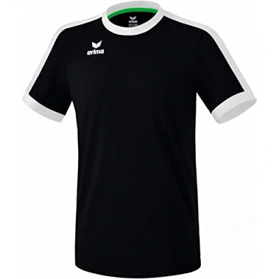Afbeelding van Erima Retro Star shirt zwart/wit 116 / 140